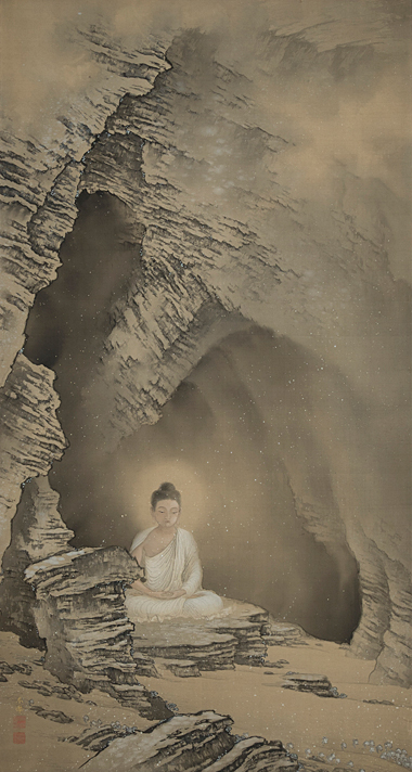 《畢波羅窟》大正15年(1926)個人蔵　通期展示