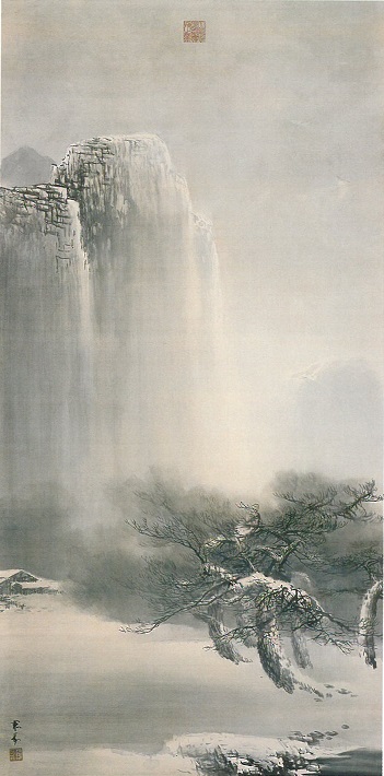 《冬の夕》明治38年(1905)　滋賀県立近代美術館蔵　前期展示