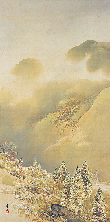 《春夏秋冬》大正2年(1913)　京都国立近代美術館蔵　後期展示