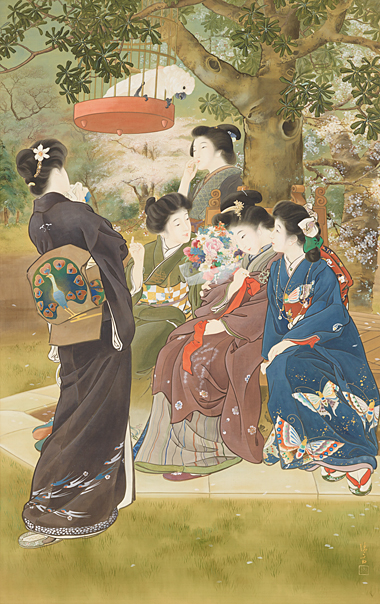 The Bride-to-be (1970) Kamakura City Kaburaki Kiyokata Memorial Art Museum ©Akio Nemoto